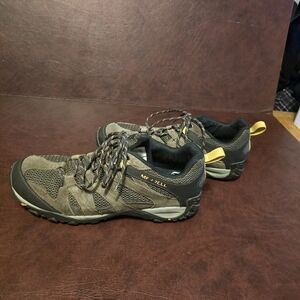 Merrell Men's Outdoor Hiking Shoes - Black and Brown